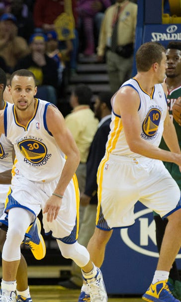 Bucks allow 60 combined points to Warriors' Curry, Thompson in loss